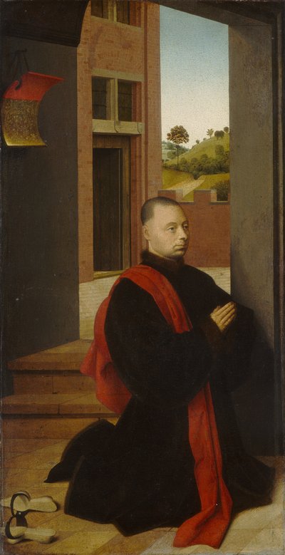 Portrait of a Male Donor by Petrus Christus